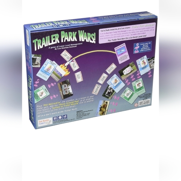 Trailer Park Wars board game. New in box sealed - Picture 3 of 8